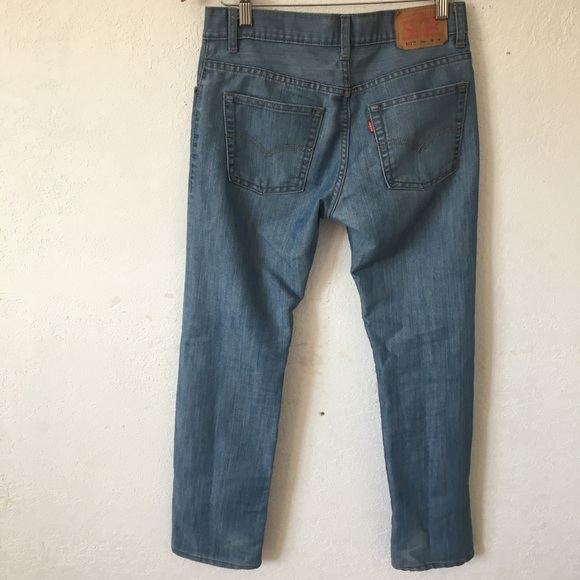 Women's Levi's 511 Light Washed Blue Jeans - Picture 5 of 5